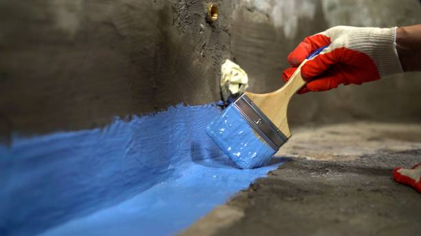 Commercial Waterproofing project at a Willard, OH business property by SJ Waterproofing Pros